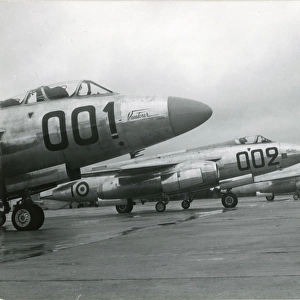 The first three Sud-Aviation SO4050 Vautour II prototypes