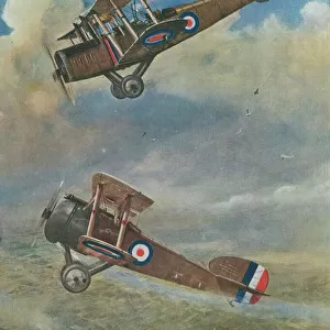 First world war air battle, by G. H. Davis