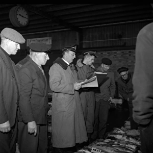 Fish auction 1960
