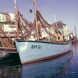 Fishing boat in Brixham Harbour, Devon