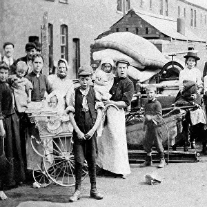 Fitzwilliam - Kinsley miners strike evictions in 1904