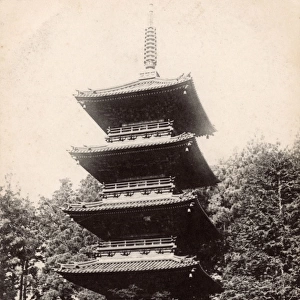 Five-story pagoda at Nikko Tosho-gu Shinto Shrine, Nikko
