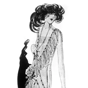 Flapper / Ascot Dress / 1926