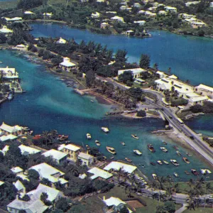 Flatts Inlet, Bermuda with the Coral Island Club