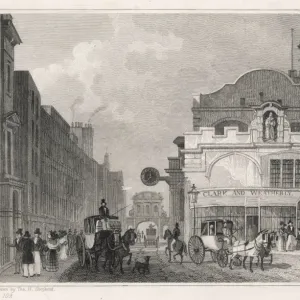 Fleet St / Temple Bar 1831