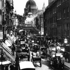 Fleet Street, London, c. 1894