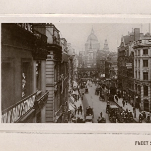 Fleet Street and Ludgate Hill, London