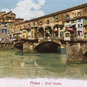 Florence (Firenze), Italy - the famous Ponte Vecchio
