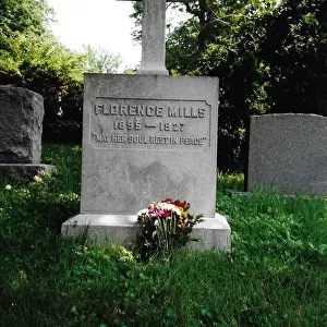 Florence Mills grave at Woodlawn Cemetery, Bronx, New York