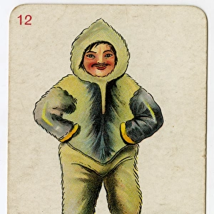 Florence Upton playing cards - Eskimo