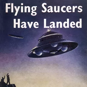 Flying Saucers Have Landed, book cover