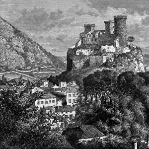Foix, France, 1835
