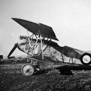 Fokker DVII captured by British