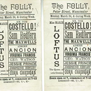 The Folly Theatre, Peter Street, Manchester