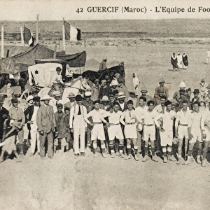 Football Team at Guercif, Morocco