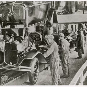 Ford Assembly Line 1929