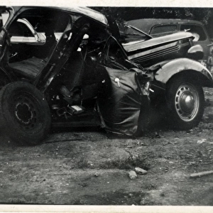 Ford Eifel Classic Car Accident, England