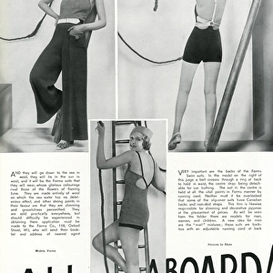 Forma woollen swim suits 1933