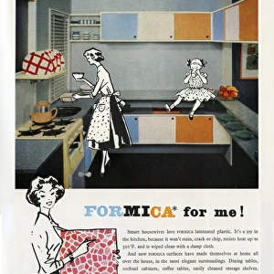 Formica kitchens advertisement