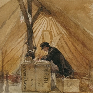 FORTUNY, Mariano (1838-1874). Our tent. Work