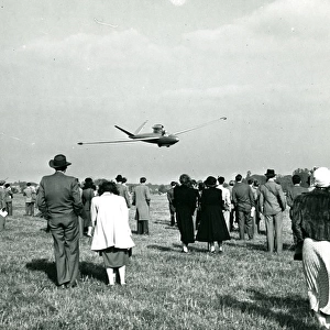 Fouga Cyclone at the 1950 Royal Aeronautical Society Gar?