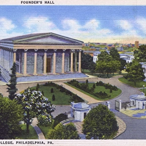 Founders Hall and Library - Girard College, Philadelphia, PA