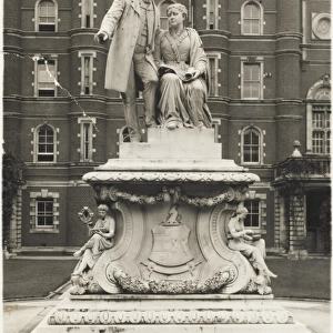 The Founders Statue - Royal Holloway College, Egham, Surrey