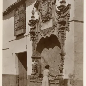 Fountain of the Written Stone, Cordova, Spain