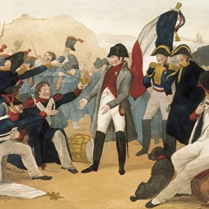 France (1815). Napoleon returning from the Elba