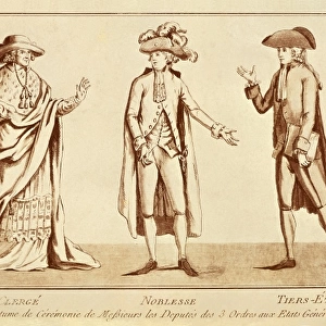 France (18th c. ). Ceremonial dres of the deputies