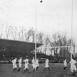 France v England rugby match 1914