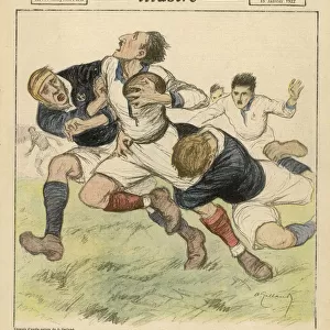 France V Scotland Rugby