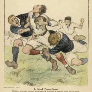 France V Scotland Rugby