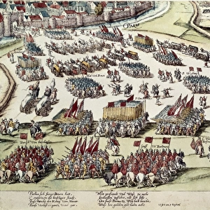 France. Wars of Religion. Siege of Paris (3rd