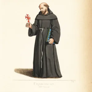 Franciscan monk, 14th century