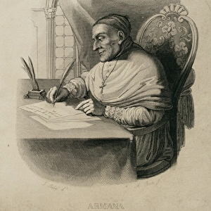 Francisco Armanya Font (1718-1803). Engraving