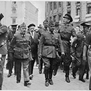 Franco at Burgos / 1936