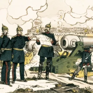 Franco-Prussian War. Siege of Paris