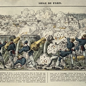 Franco-Prussian War. Siege of Par�by the Prussian