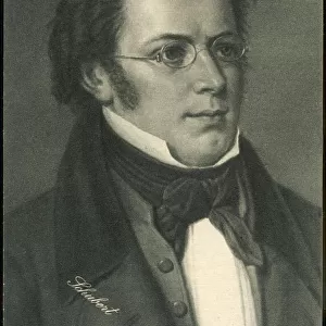 Franz Schubert / Postcard