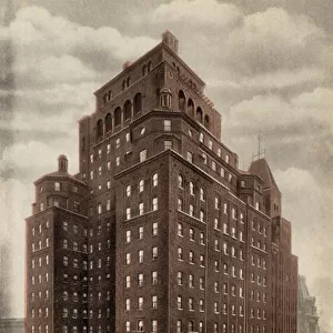 Fraternity Clubs Building in New York City, USA