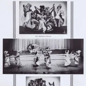 French Cancan scene from Bravo - International Casino show French Cancan scene from Bravo - International Casino show