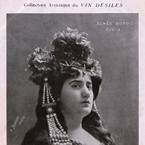 French (Corsican) Opera star - Agnes Borgo, Soprano