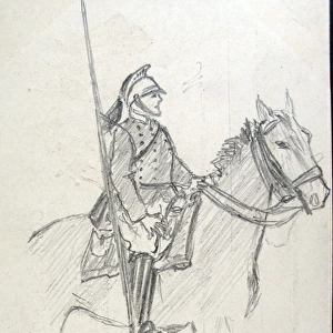 French Dragoon (Cuirassier) Somewhere in France
