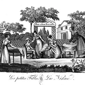French Girls School 1820