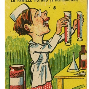 French Happy Families - Pharmacist