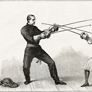 FRENCH LADY FENCERS (1)