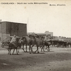 French military depot, Casablanca, Morocco