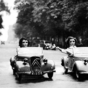 French Model Cars for the British Princesses, 1938