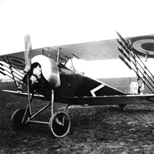 French Nieuport 16 with Le Prieur rockets